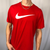 Nike Swoosh Print Tee - Large - Vintique Clothing