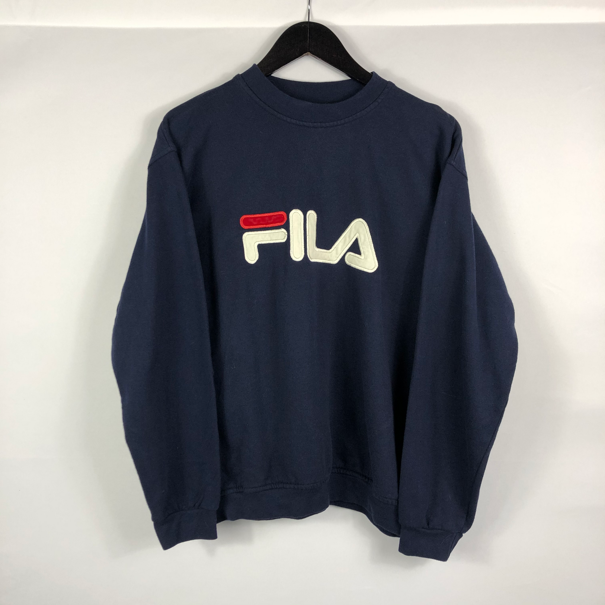 Vintage Fila Spellout Sweatshirt - Men's Medium/ Women's Large