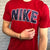 Vintage Nike Spellout T-Shirt - Large
