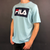 Vintage Fila Box Logo Print T-Shirt - Large - Vintique Clothing