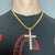 Diamond Cross Style Pendant - Cuban Chain - Vintique Clothing