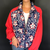 Vintage Le Coq Sportif Floral Print Track Jacket - Women's Large - Vintique Clothing