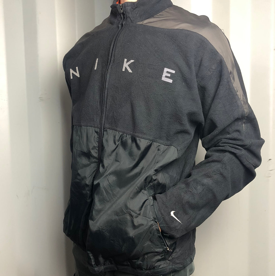 Vintage Nike Spellout Jacket - Medium