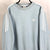 Vintage Adidas Embroidered Small Logo Sweatshirt in Baby Blue - Men’s Large/Women’s XL