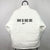Nike Embroidered Spellout Puffer Jacket in White - Men's Medium/Women's Large