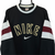 VINTAGE 90S NIKE SPELLOUT SWEATSHIRT IN BLACK, WHITE & MAROON - MEN'S LARGE/WOMEN'S XL