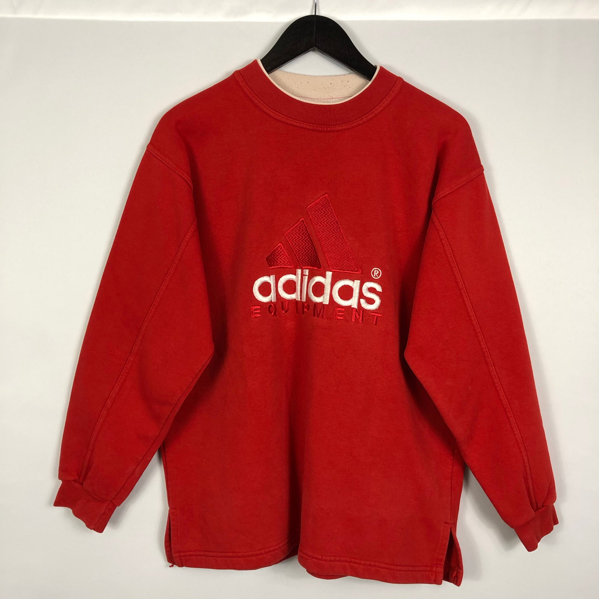 Vintage Adidas Equipment Sweatshirt in Red - Women’s Medium/Men’s Small