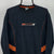 Vintage Nike Athletic Spellout Sweatshirt in Black/Orange - Men's Medium/Women's Large