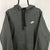 Nike Embroidered Small Logo Hoodie in Grey - Men’s Large/Women’s XL