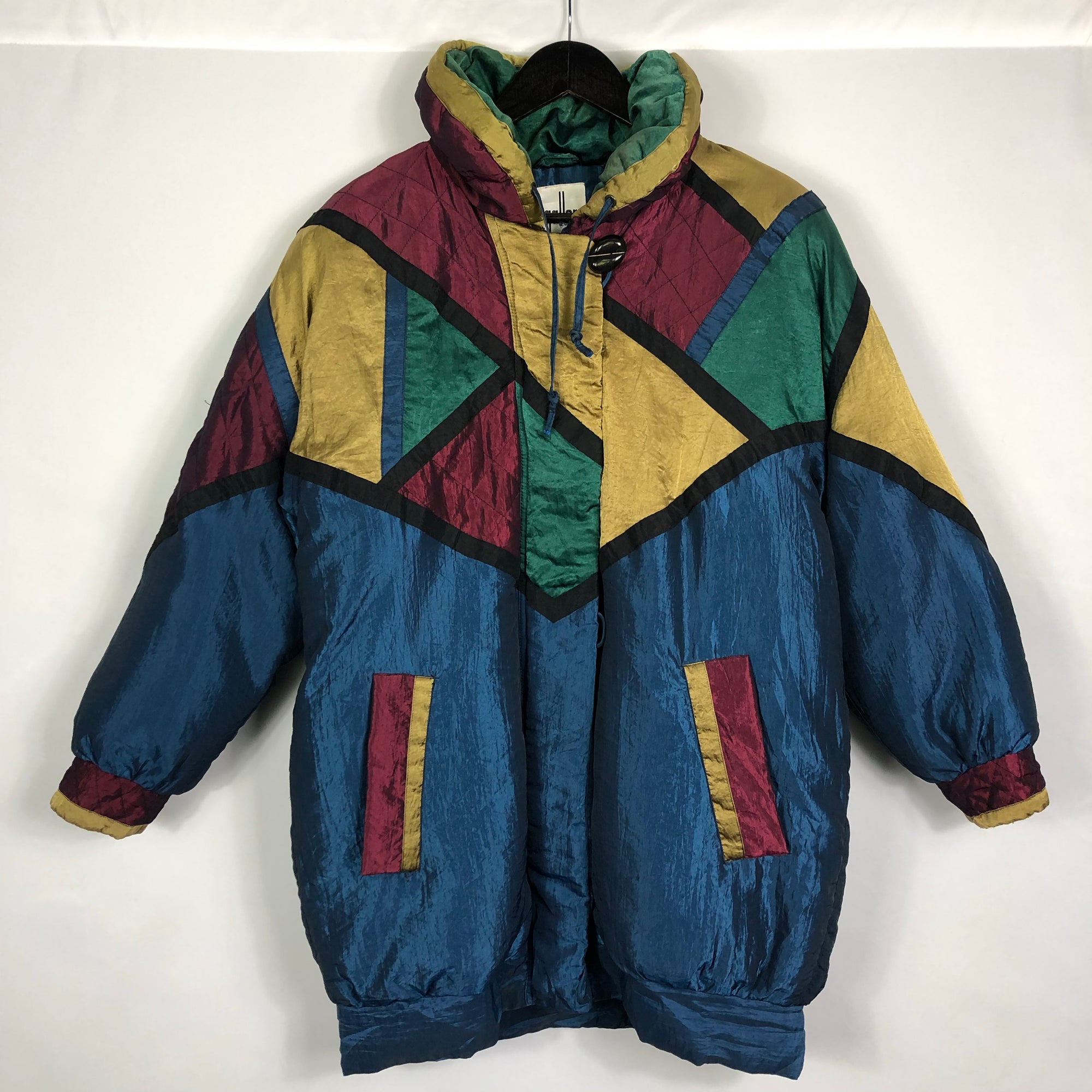 Vintage Geometric Puffer Jacket - Men’s Large/Women’s XL