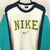 Nike Spellout Sweatshirt in Grey, Turquoise & Navy - Men’s Small/Women’s Medium