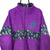 Vintage 90s Lotto Polarfleece in Purple/Turquoise - Men's XL/Women's XXL