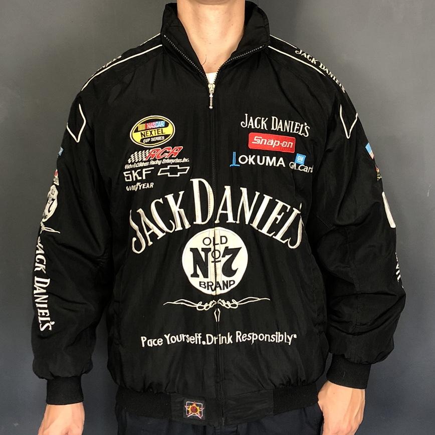 Vintage NASCAR Jack Daniel’s Racing Jacket - Large - Vintique Clothing