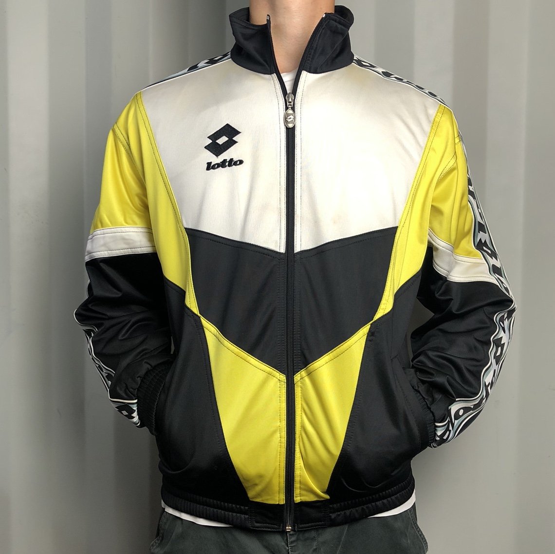 90s Vintage Lotto Track Jacket - Medium - Vintique Clothing