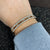 Women’s Iced out Roman Numeral Rose Gold Diamond Bracelet - Vintique Clothing