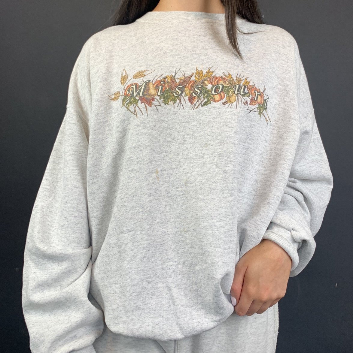 90’s Missouri Sweatshirt - XL - Vintique Clothing