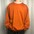 Vintage Oversized Orange Sweatshirt - XL