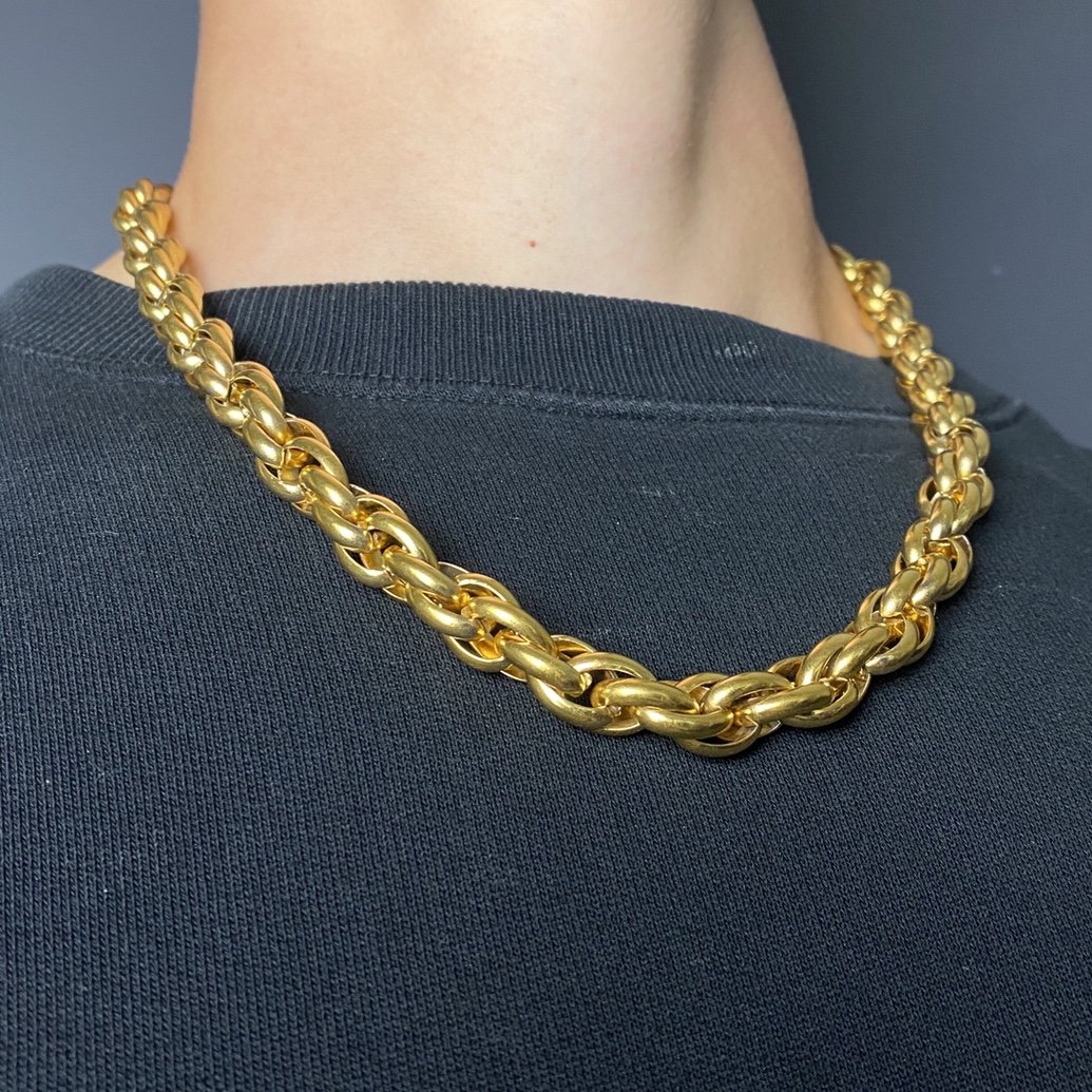 Gold Rope Chain - 11.5mm! - Vintique Clothing