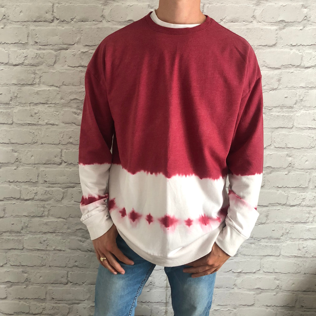 Unbranded Men's Dyed Vintage Sweatshirt - XL