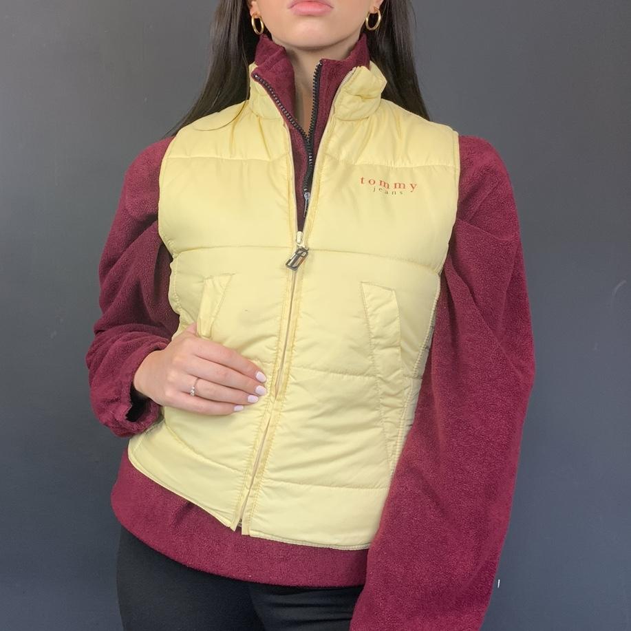 Genuine Late 80s / Early 90s Vintage Tommy Jeans Gilet - Women's XS/Small - Vintique Clothing