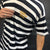 80s / 90s Vintage Striped T-Shirt - XL - Vintique Clothing