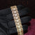 XL Gold Fully Iced Out Men's Bracelet - Vintique Clothing
