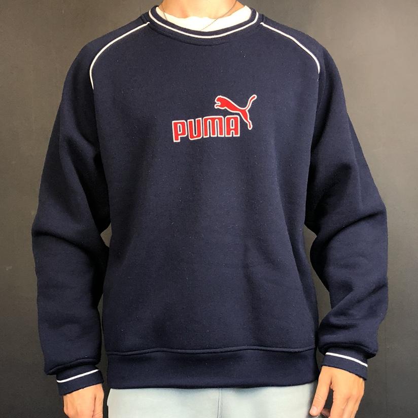 Vintage Puma Spellout Sweatshirt - Vintique Clothing